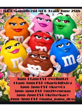 M&M's Magnificent MOD Train June 28TH ALL DAY - Live Show Listing